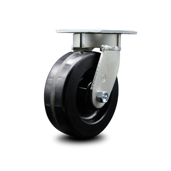 6 Inch Kingpinless Phenolic Wheel Swivel Top Plate Caster